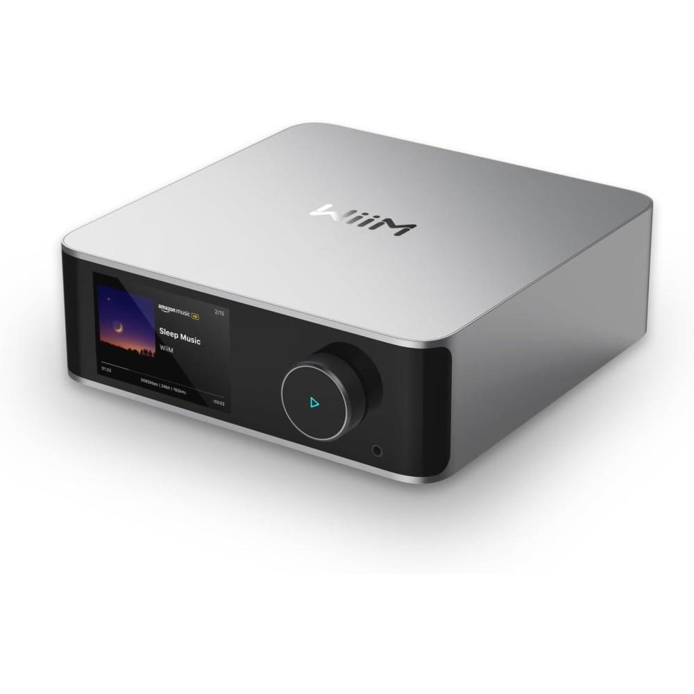 imageWiiM Ultra Music Streamer ampamp Digital Preamp  35quot Touchscreen Compatible with Google Cast ampamp Alexa Stream Spotify Amazon Music Tidal ampamp More  HDMI ARC Phono Input ampamp Headphone Output  Space GraySilver