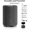 Audio Pro A10 MKII Wireless Multiroom Speaker, WiiM Edition | High Fidelity, Bluetooth, WiFi | Compatible with AirPlay 2, Google Cast, Siri, WiiM Home App, Stream Spotify, Tidal & More, Black(Dark Gray)