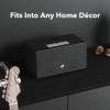 Audio Pro C10 MKII Wireless Speaker, WiiM Edition | High-Fidelity Sound, Multi-Room, Bluetooth, Wi-Fi | Compatible with AirPlay 2, Google Cast, Siri, WiiM Home App, Stream Spotify, TIDAL & More, Black(Black)