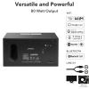 Audio Pro C10 MKII Wireless Speaker, WiiM Edition | High-Fidelity Sound, Multi-Room, Bluetooth, Wi-Fi | Compatible with AirPlay 2, Google Cast, Siri, WiiM Home App, Stream Spotify, TIDAL & More, Black(Black)