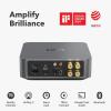 WiiM Amp Pro: Multiroom Streaming Amplifier | Compatible with Google Cast, Alexa | HDMI, Voice Control | Stream from Spotify, Amazon Music, Tidal & More – Dark Gray(Amp Space Gray)