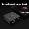 WiiM Ultra Music Streamer & Digital Preamp | 3.5″ Touchscreen, Compatible with Google Cast & Alexa, Stream Spotify, Amazon Music, Tidal & More | HDMI ARC, Phono Input & Headphone Output | Space Gray(Silver)