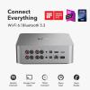 WiiM Ultra Music Streamer & Digital Preamp | 3.5″ Touchscreen, Compatible with Google Cast & Alexa, Stream Spotify, Amazon Music, Tidal & More | HDMI ARC, Phono Input & Headphone Output | Space Gray(Silver)