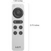 WiiM Voice Remote 2 for WiiM Music Streamers and Amplifiers | Push-to-Talk, 4 Smart Preset Buttons | Rechargeable Battery | Sleek Aluminum Design | 360° Bluetooth Remote